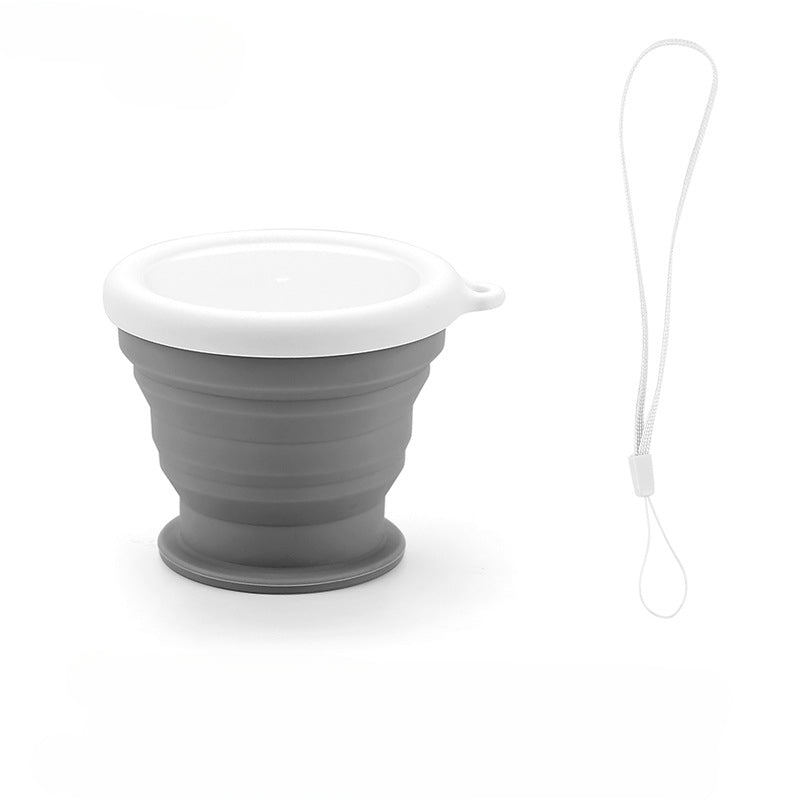 Wholesale New Silicone Folding Cup Set Water Cup